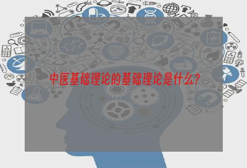 中医基础理论的基础理论是什么？