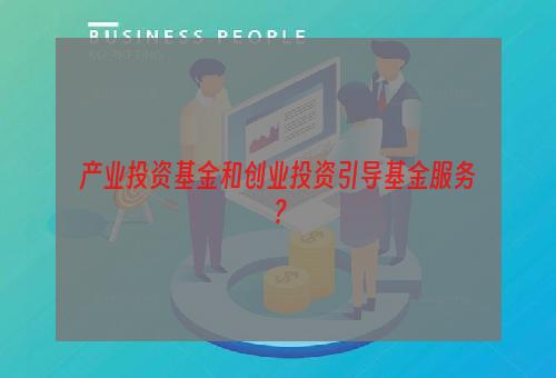 产业投资基金和创业投资引导基金服务？