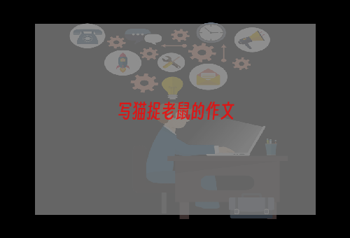 写猫捉老鼠的作文