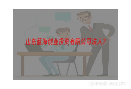 山东蓝海创业投资有限公司法人？